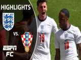 انگلیس 1-0 کرواسی | خلاصه بازی | پیروزی در اولین گام مقابل نایب قهرمان جهان