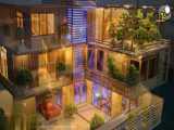 ساخت ماکت خانه(خانه ویلایی دو طبقه با ریسه ال ای دی)