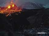 بازدید عمومی از فوران آتشفشان در ایسلند 