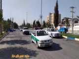 برگزاری رژه خودرویی اقتدار نیروهای انتظامی ، بسیج و سپاه ناحیه سرپل ذهاب