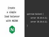 ساخت یک Load Balancer ساده با NGINX