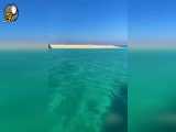 آب‌های کریستالی، اطراف جزیره‌ای مرجانی و بکر در خلیج فارس
