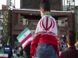 جشن پیروزی ابراهیم رئیسی در انتخابات در تهران 