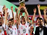 مراسم اهدای جام قهرمانی به پرسپولیس | سوپر جام ایران