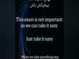 Take it easy در انگلیسی 