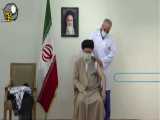 تزریق واکسن ایرانی توسط رهبر انقلاب