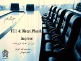 بخش اول ITIL4: Direct  Plan  Improve