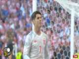گل چهارم‌ اسپانیا به کرواسی توسط موراتا/وای چه فوتبالیه این بازی