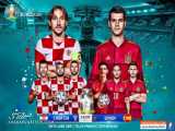 خلاصه بازی جذاب و مهیج اسپانیا و کرواسی مرحله حذفی یورو ۲۰۲۰