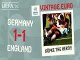 آلمان 1-1 انگلیس | یورو 1996