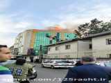 نجات 8 شهروند گرفتار در آتش سوزی مجتمع تجاری واقع در میدان گلسار رشت