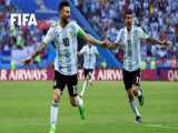 مسی، دی ماریا، آگوئرو  | آرژانتین در جام جهانی ستاره است