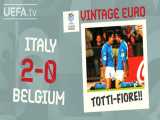 ایتالیا 2-0 بلژیک | یورو 2000