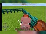 آموزش سوار شدن روی خوک در ماینکرافت Minecraft 