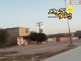 ترکیدن ترانس برق در شادگان استان خوزستان به دلیل گرمای هوا
