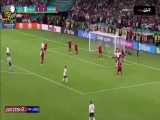 خلاصه بازی انگلیس ۲--۱ دانمارک