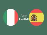خلاصه بازی اسپانیا-ایتالیا نیمه نهایی یورو2020