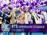 BTS اجرای جذاب Permission to Dance از بی تی اس در The Tonight Show ~ کیفیت ۱۰۸۰p