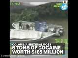 گارد ساحلی کلمبیا قایق تندرو حامل 6 تن کوکائین توقیف کردند