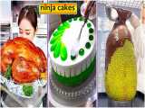 ترفند و ایده های تزیین کیک فوق العاده آسیایی نینجا (کیک های عجیب )
