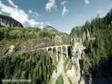 ویدیوی باکیفیت از کوه های زیبای کشور سوئیس | (مناظر زیبا / قسمت 18)