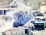 لحظه هدف قرار دادن نیروهای طالبان توسط نیروی هوایی ارتش افغانستان