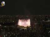 توکیو 2020: آتش بازی شروع مراسم افتتاحیه المپیک