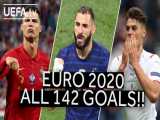 تمام 142 گل یورو 2020 | رونالدو، شیک، بنزما