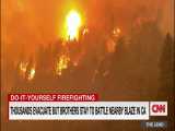 آتش سوزی آخرالزمانی در ایالات کالیفرنیا و نودا امریکا امروز