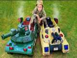 اسباب بازی های جدید سنیا - قسمت 35 - ماشین های جنگی سنیا