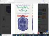 solutions manual to accompany Quanta Matter & Change A Molecular Approach to Physical Chemistry 