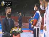 کشتی ازاد المپیک ۲۰۲۰/ مراسم اهدای مدال نقره به حسن یزادنی