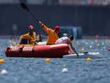 المپیک توکیو 2020 | غرق شدن قایق کول هورتون در کایاک 200 متر