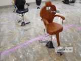 ویدئو معرفی صندلی میکاپ جک پدالی ۶۸۲۴R | صندلی میکاپ آرایشگاه | تک نشین 