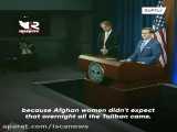 گریه خبرنگار زن افغانستانی در نشست سخنگوی پنتاگون