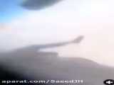 افغان اویزان از هواپیما در اسمان با سرعت بالا