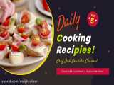 پروژه افترافکت اسلایدشو دستور غذا Cooking Recipes Food Slideshow