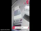 فیلم لحظه سرقت خودرو با شگردی عجیب در اهواز