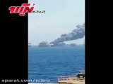 آتش‌سوزی مهیب در سکوی نفتی خلیج مکزیک