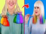 تفریح و سرگرمی :: 9 ترفند زیبا و دخترانه رنگین کمانی در چند دقیقه