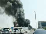 رسانه‌ها از وقوع آتش‌سوزی بزرگ در نزدیکی فرودگاه دبی خبر دادند.