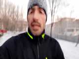 دویدن در 20- درجه زمستان روسیه