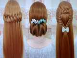 آموزش بافت موی بلند دخترانه - بافت مو