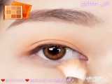 آرایش چشم کره ای ...