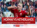 نروژ 1-۱ هلند | خلاصه بازی | توقف در شروع کار ون‌خال با لاله‌های نارنجی