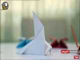 آموزش اوریگامی گل رز