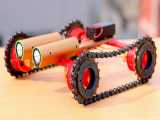 ساخت ماشین اسباب بازی هوشمند با استفاده از چرخ زنجیر و آرمیچر