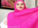 بستن شال مجلسی باحجاب