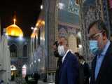 تشرف نخست وزیر عراق به حرم مطهر رضوی