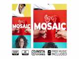 پروژه افترافکت اینترو موزاییکی Fast Mosaic Intro